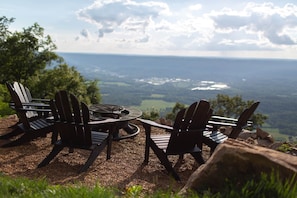 fire pit seating view
