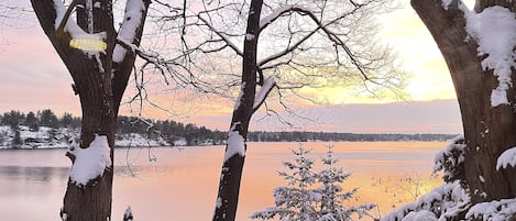 Vue depuis l’hébergement