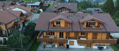 Plant, Building, Property, Sky, Window, Mountain, Green, House, Tree, Highland