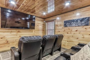 Cub Creek's theater room