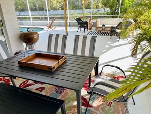 Outdoor dining