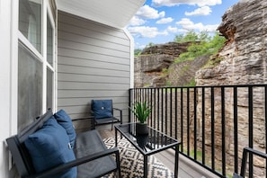 Tranquil outdoor patio