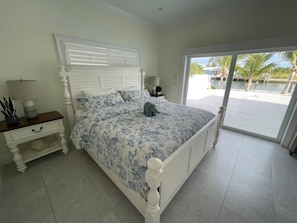 Master bedroom with King bed