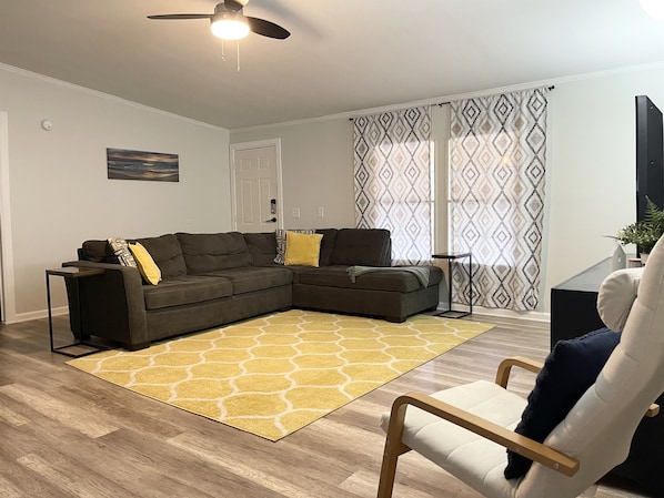 Spacious Living Room