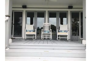 Rockers on back porch