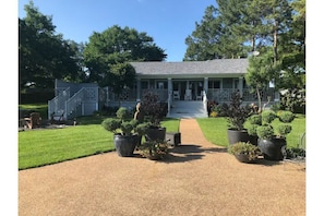Back of house from boat house