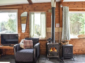 Living area | The Chalet - Mondhuie Self Catering Chalets, Nethy Bridge
