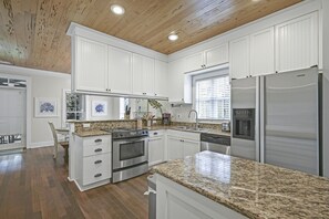 Kitchen with Modern Appliances and Lots of Counter Space