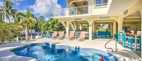 Backyard Pool Area