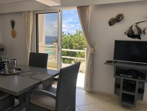 Vue depuis l’hébergement