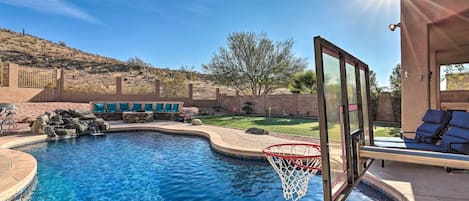 Phoenix Vacation Rental | 5BR | 3.5BA |  3,378 Sq Ft | NOTE: Hoop Not Available