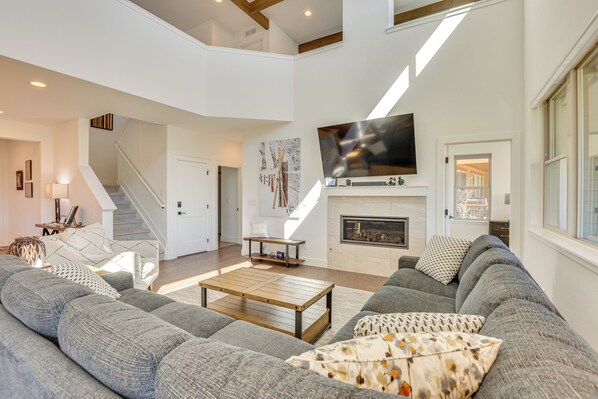 Granby Vacation Rental | 3BR | 2.5BA | Stairs Required | 2,228 Sq Ft