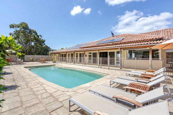 Spend your afternoons by the private pool, soaking up the Western Australian sunshine.