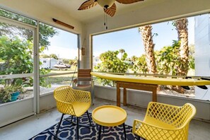 Screened patio