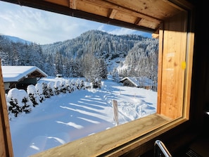 Vue depuis l’hébergement