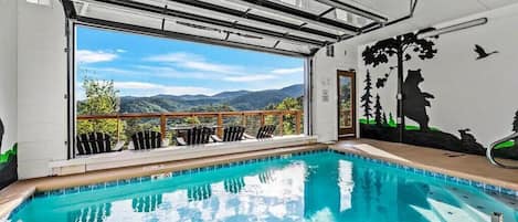 Top of the Summit Lodge's refreshing indoor pool