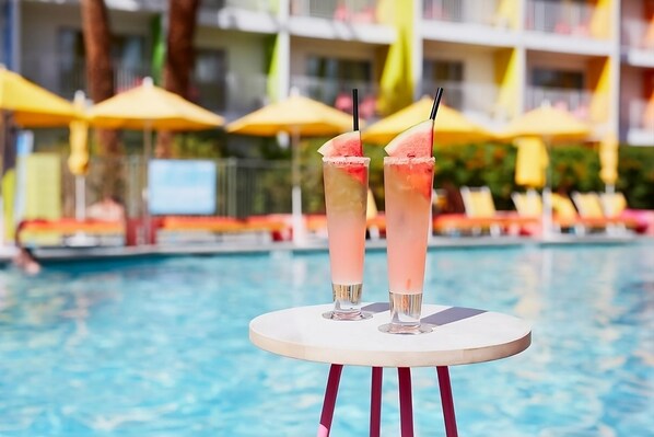 Loungers by the Pool