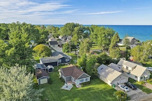 Our cottage is only 4 houses to the beach!