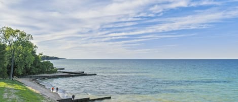 The largest  of the 4 private beaches in our neighborhood. 