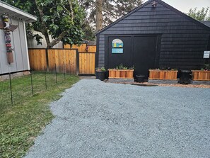 Entrance to guest house