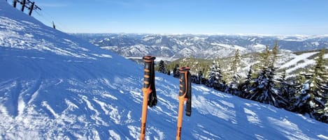 Silver Mountain Skiing, right out your front door.