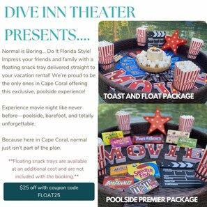 Theater Packages - Floating Trays