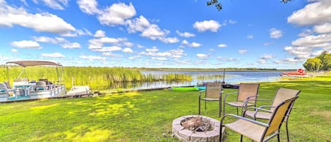 East Tawas Vacation Rental | 2BR | 1BA | 1,000 Sq Ft | Stairs Required to Enter