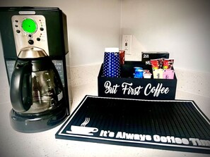 Kaffe och/eller kaffebryggare