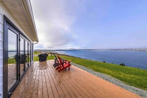 We are ocean front from above - you have front row seats to the many moods of the Atlantic ocean. 