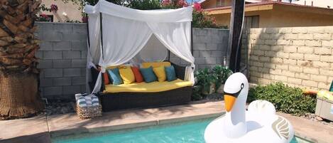 Lounge in the Cabana Daybed!