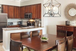 Large dining table for six