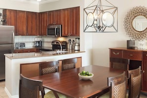 Large dining table for six