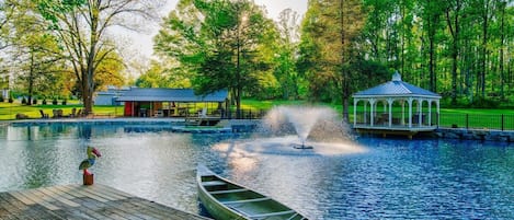 Canoe and Paddle Boat 
                      (boat not shown)