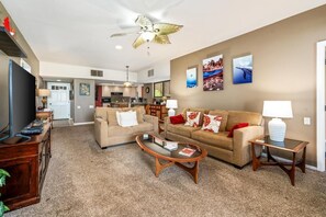Living room with a great vibe