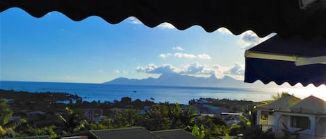 Vista desde la terraza.