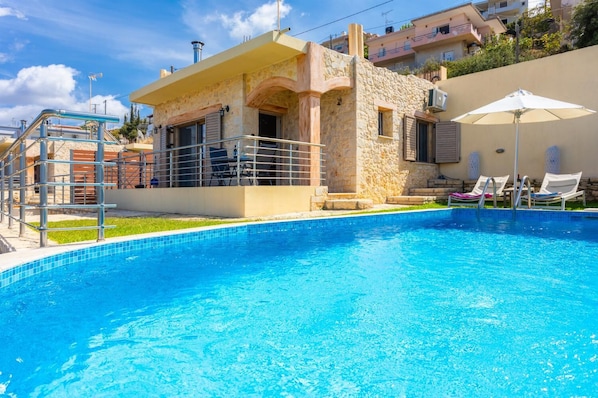 Beautiful villa with private pool and terrace with views