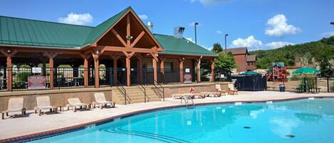 Enjoy the wonderful zero entry family pool - there are two additional pools.