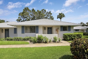 Front View of Cottage