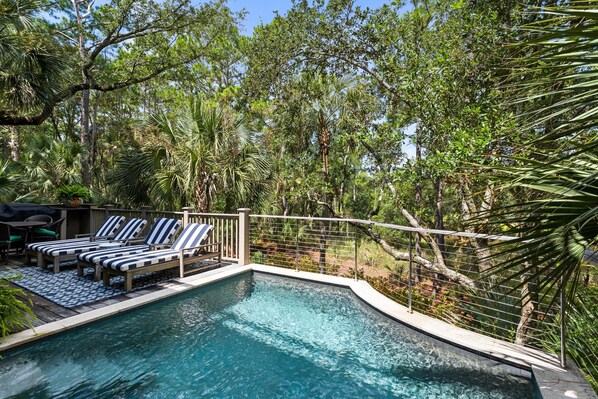 Pool deck