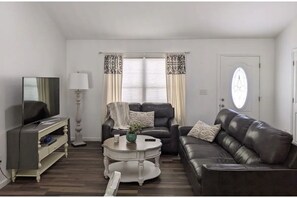 Living room with TV