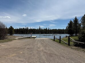 Boat launch access
