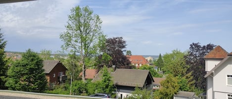 Blick von der Unterkunft