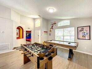 Game Room #1 — a great place to have fun and relax.