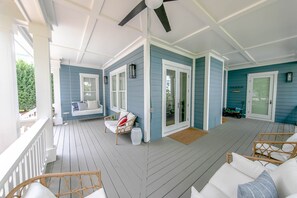 Wrap around porch to hang out and make some wonderful family memories