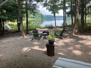 view from camper