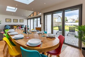 Comfy  spacious living room and dining room