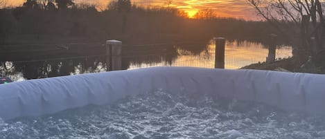 Vue depuis l’hébergement