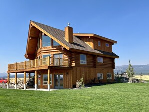 Large grass yard