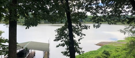 Summer view from the back deck