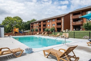 Pool #1 is conveniently located directly behind the condo! Open seasonally!